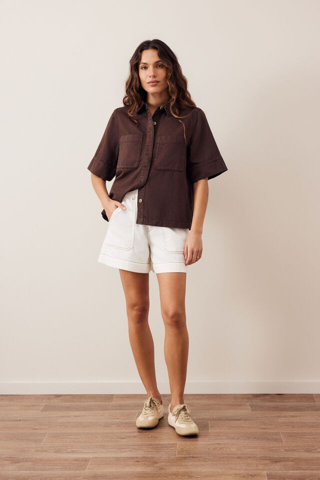 Weekender Short - Ecru - Image 3