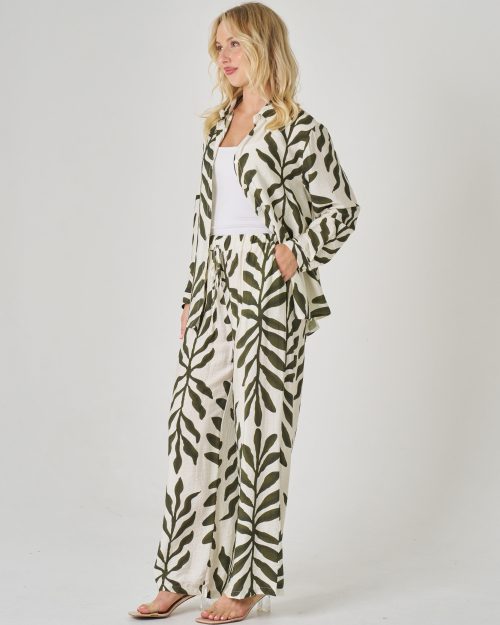 Katha Set - Beige/Khaki