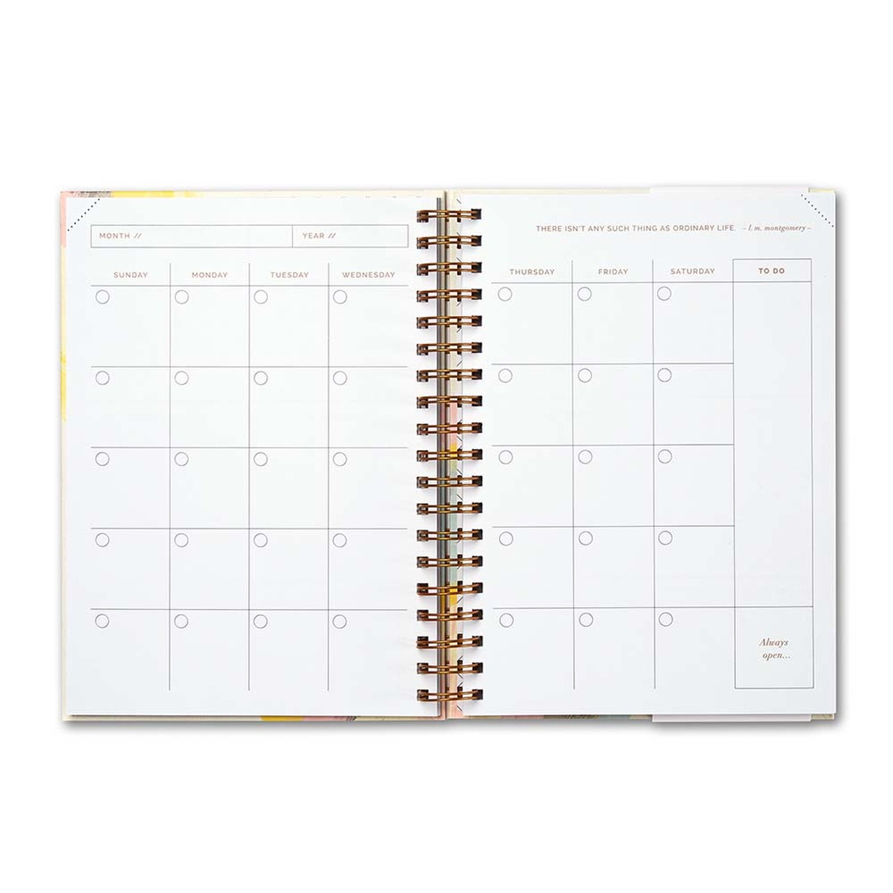 Something Wonderful Is About To Happen - 17 Month Undated Planner - Image 5
