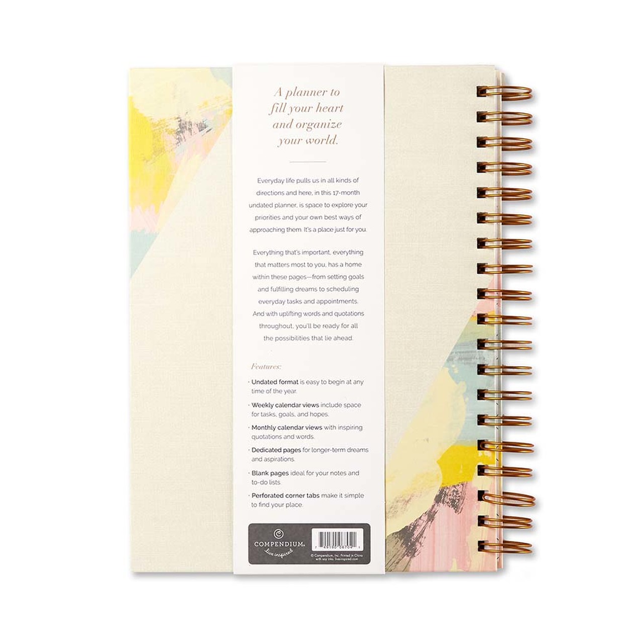 Something Wonderful Is About To Happen - 17 Month Undated Planner - Image 6