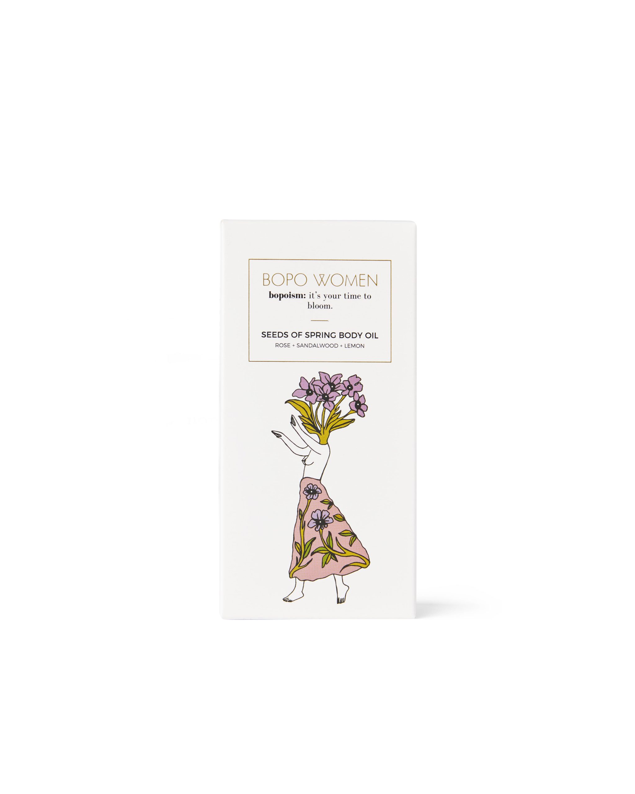 Bopo Women Body Oil 100ml - Seeds of Spring - Image 4