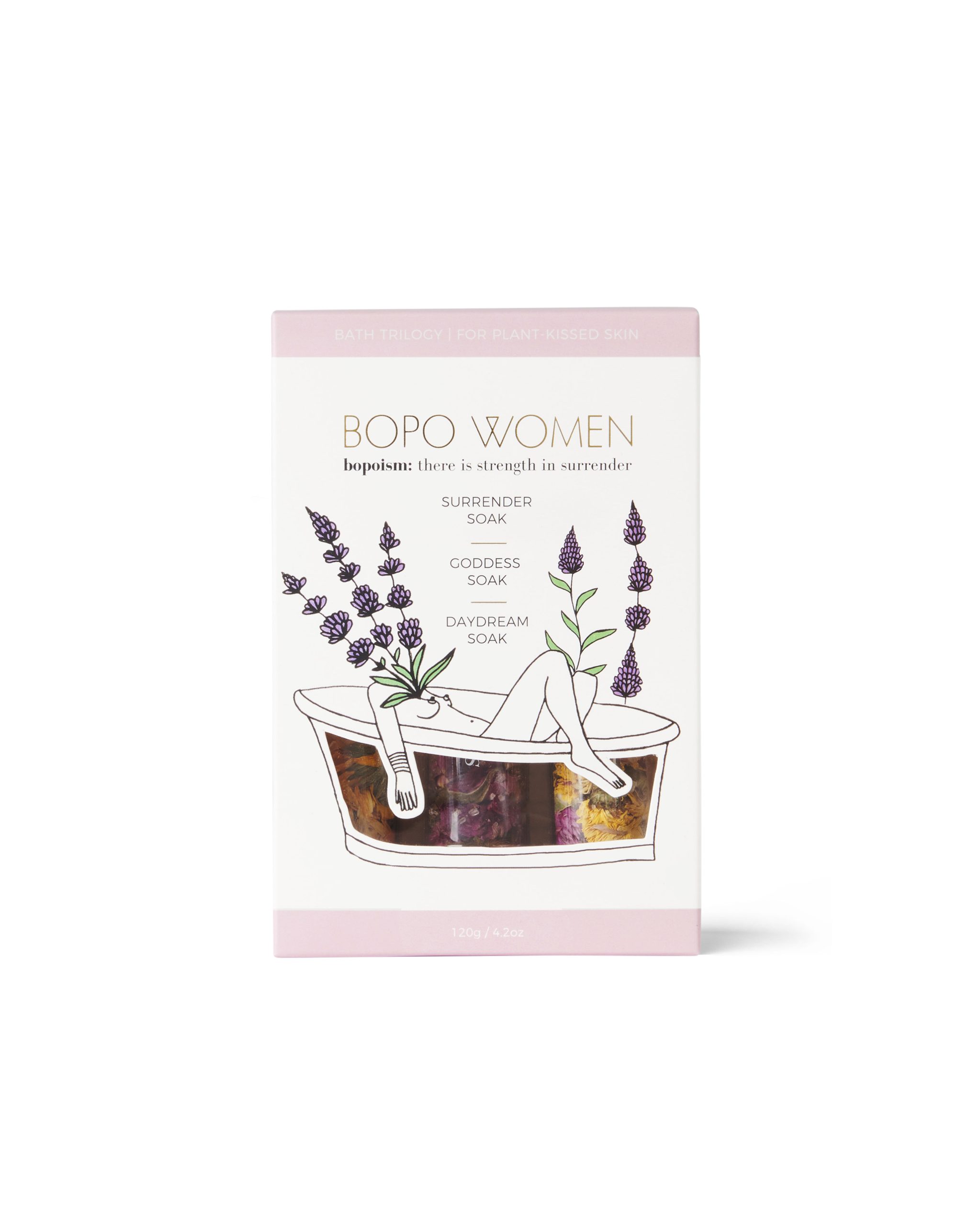 Bopo Women Bath Trilogy Set 120g - Image 2