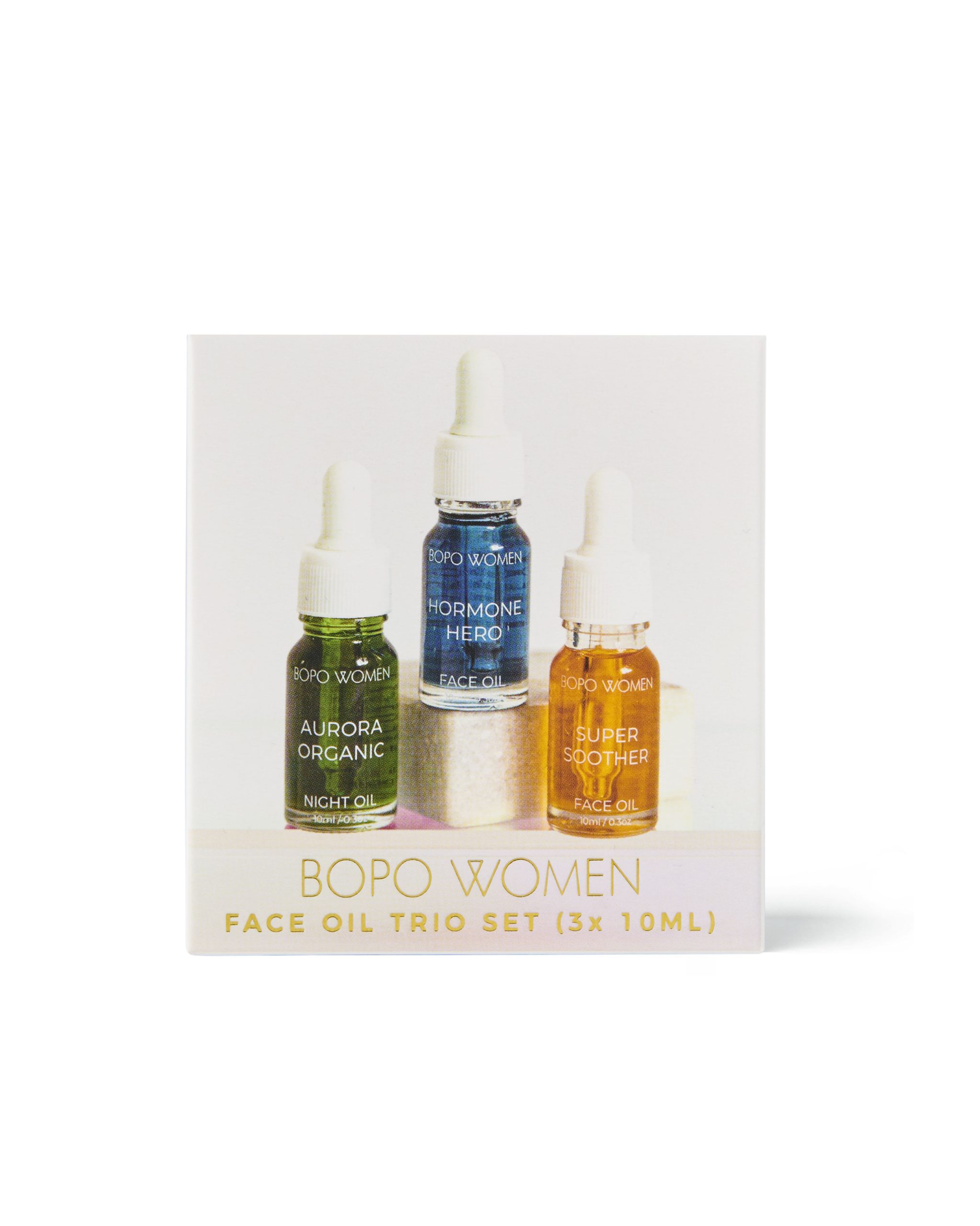 Bopo Women Mini Face Oil Trio 3x10ml - Image 2