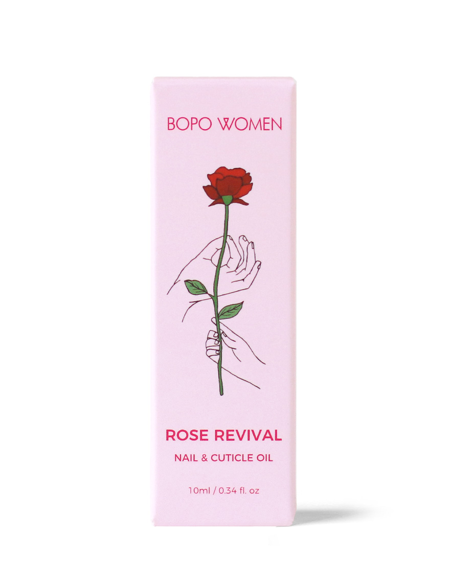 Bopo Women Rose Revival Nail & Cuticle Oil 10ml - Image 3