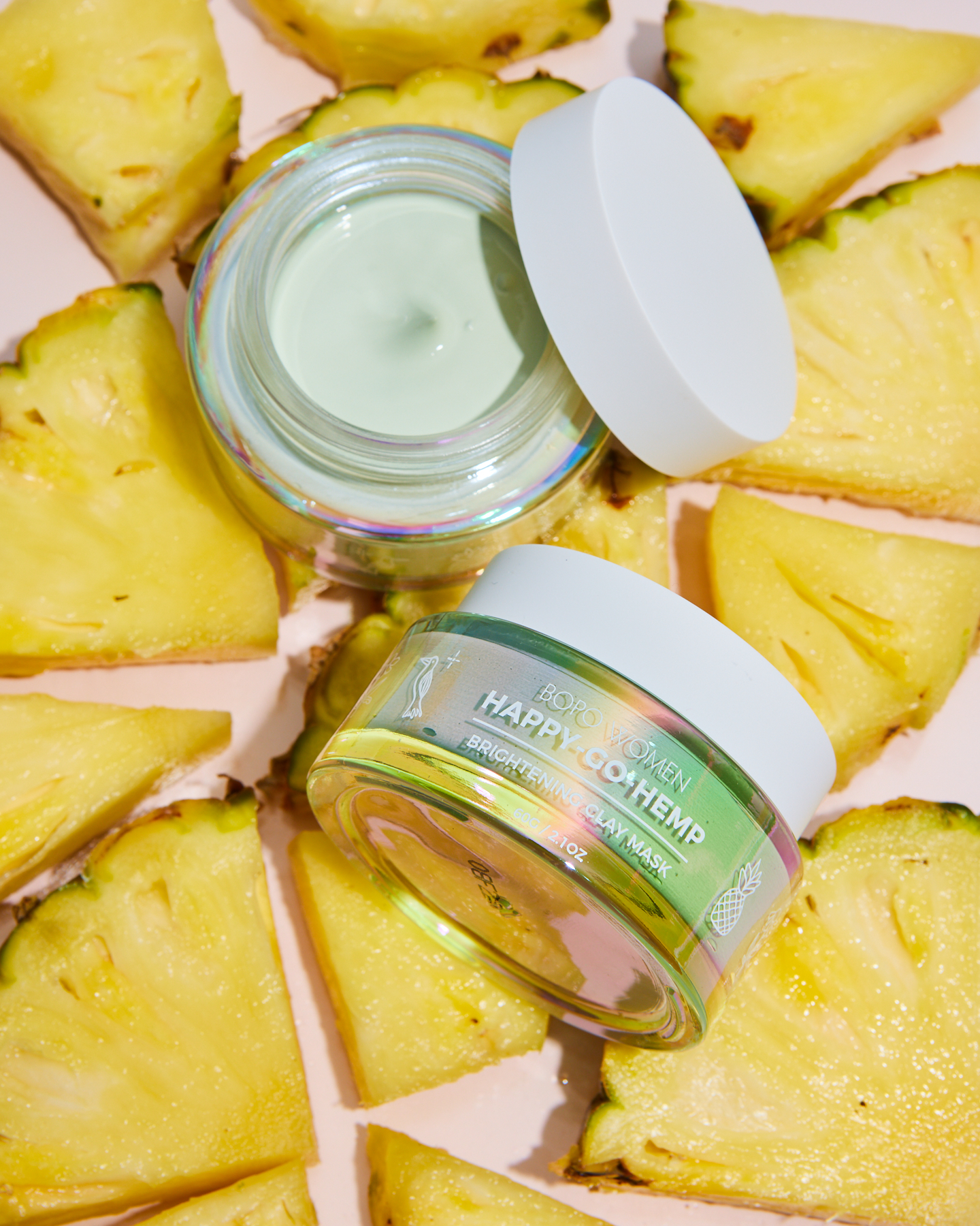 Bopo Women Clay Mask Happy-Go-Hemp 60g - Image 3