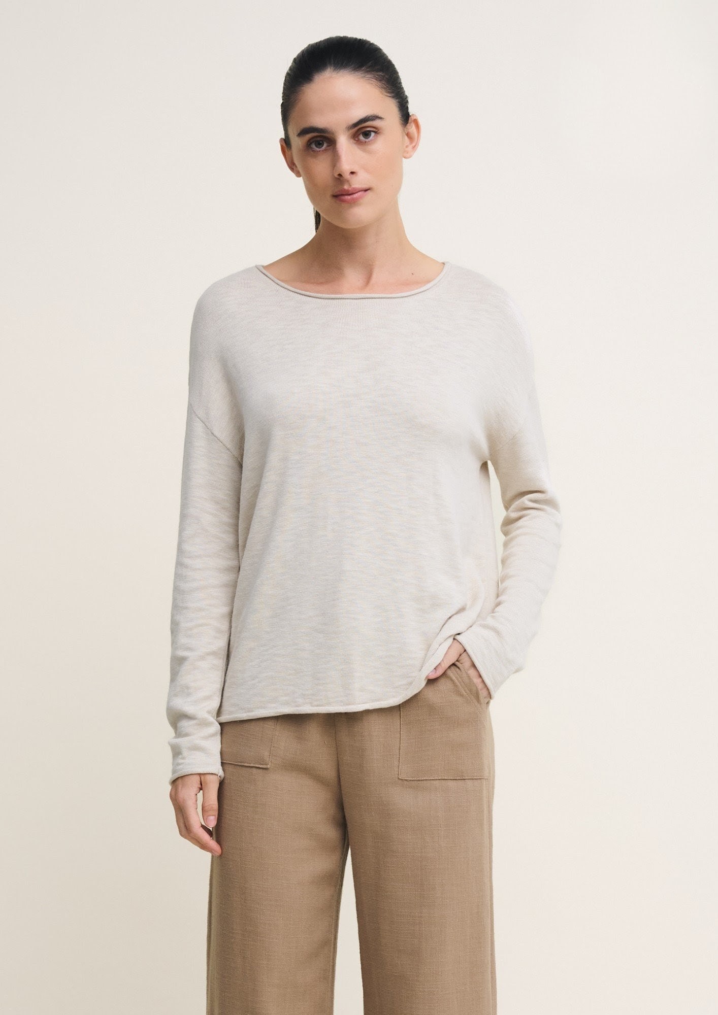 Little Lies Nellie Top - Natural