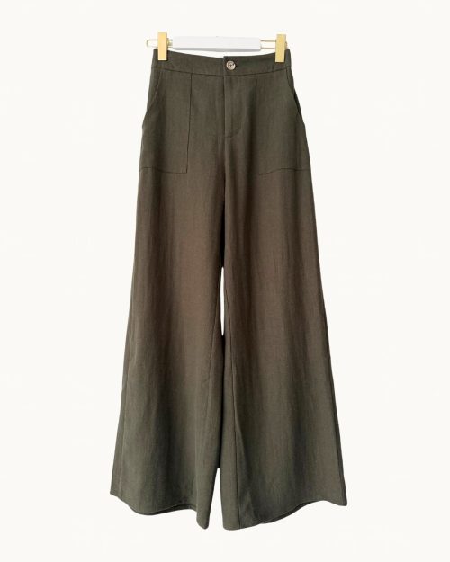 Little Lies Osaka Pants - Forest