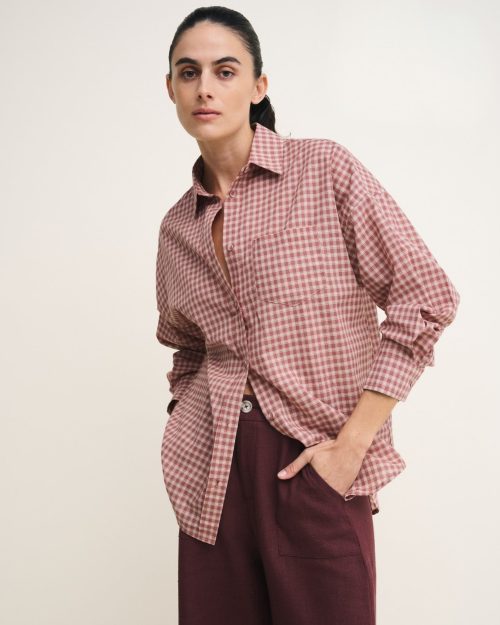 Little Lies Ruby Check Shirt