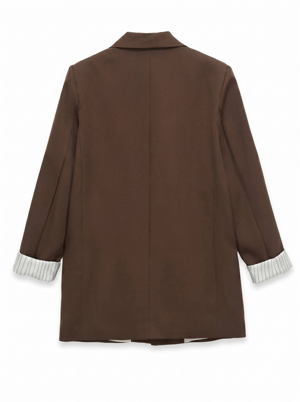 Boyfriend Blazer - Chocolate - Image 2