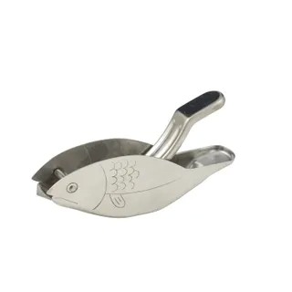Fish Lemon Juicer Silver