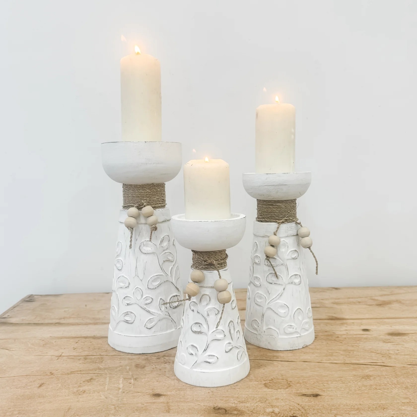 Sol Candle Holders | Set of 3