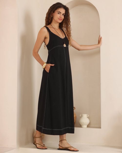 Dulcie Maxi Dress - Black