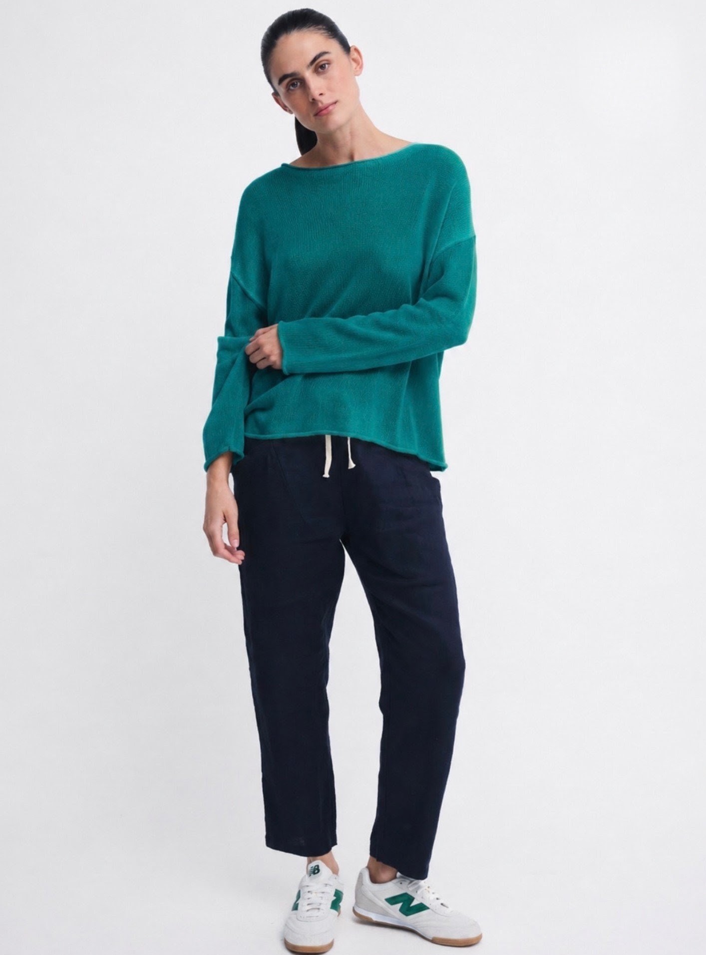 Little Lies Spring Knit - Teal