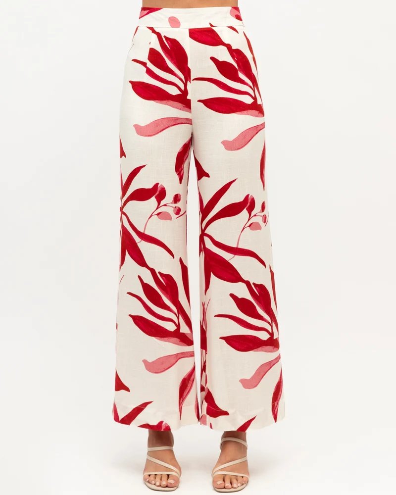 White Closet Scarlet Bloom Pants - Image 5