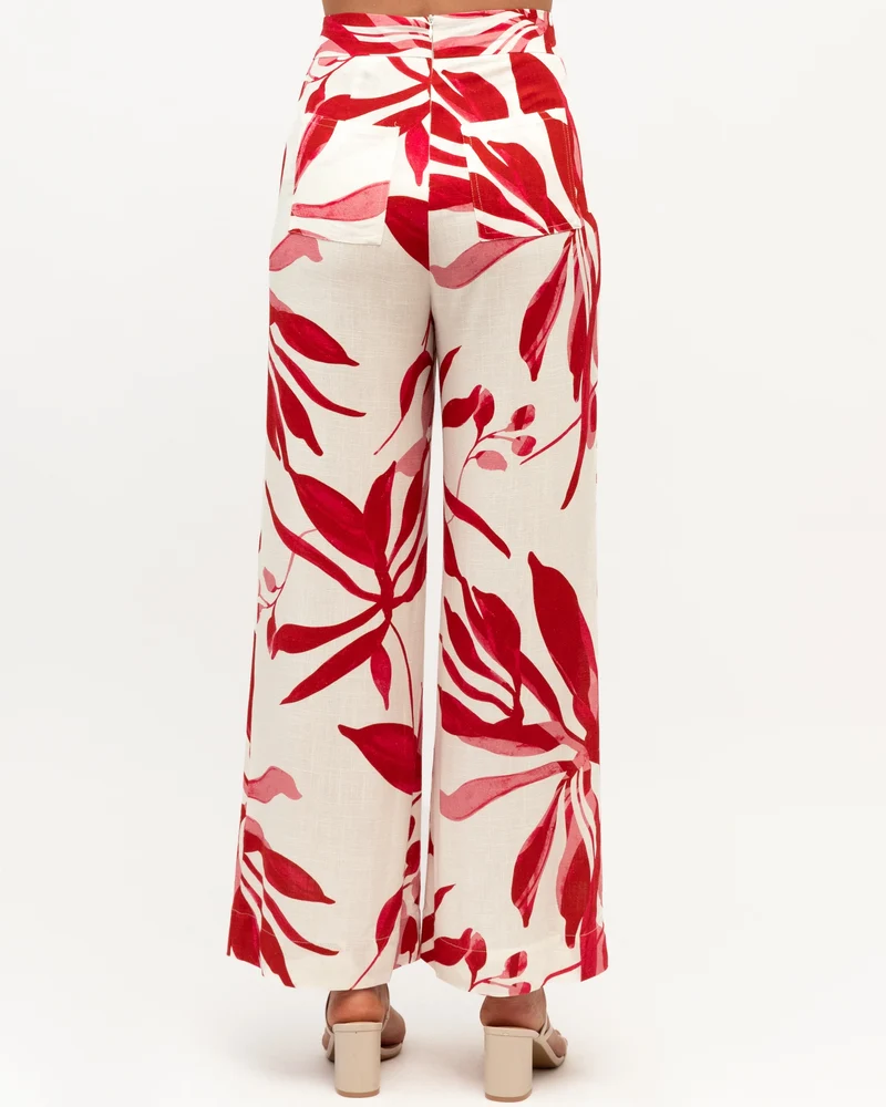 White Closet Scarlet Bloom Pants - Image 6