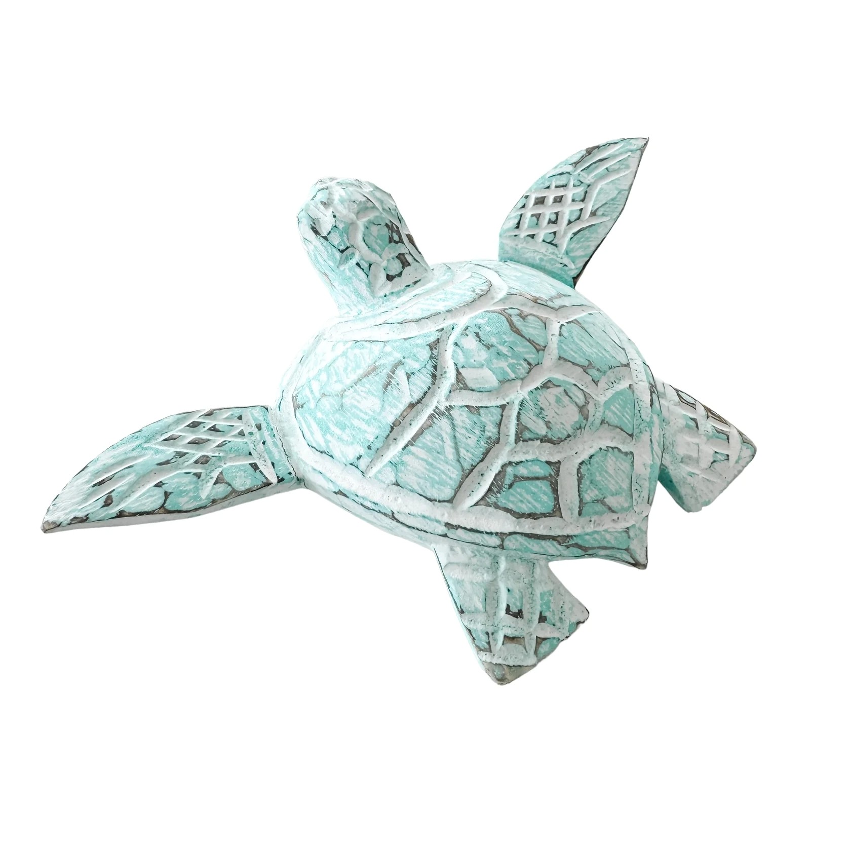 Wood Turtle Aqua | 23cm