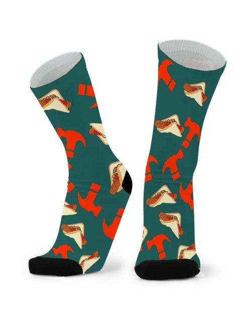 Socks - Sausage Sizzle - Larger Fit