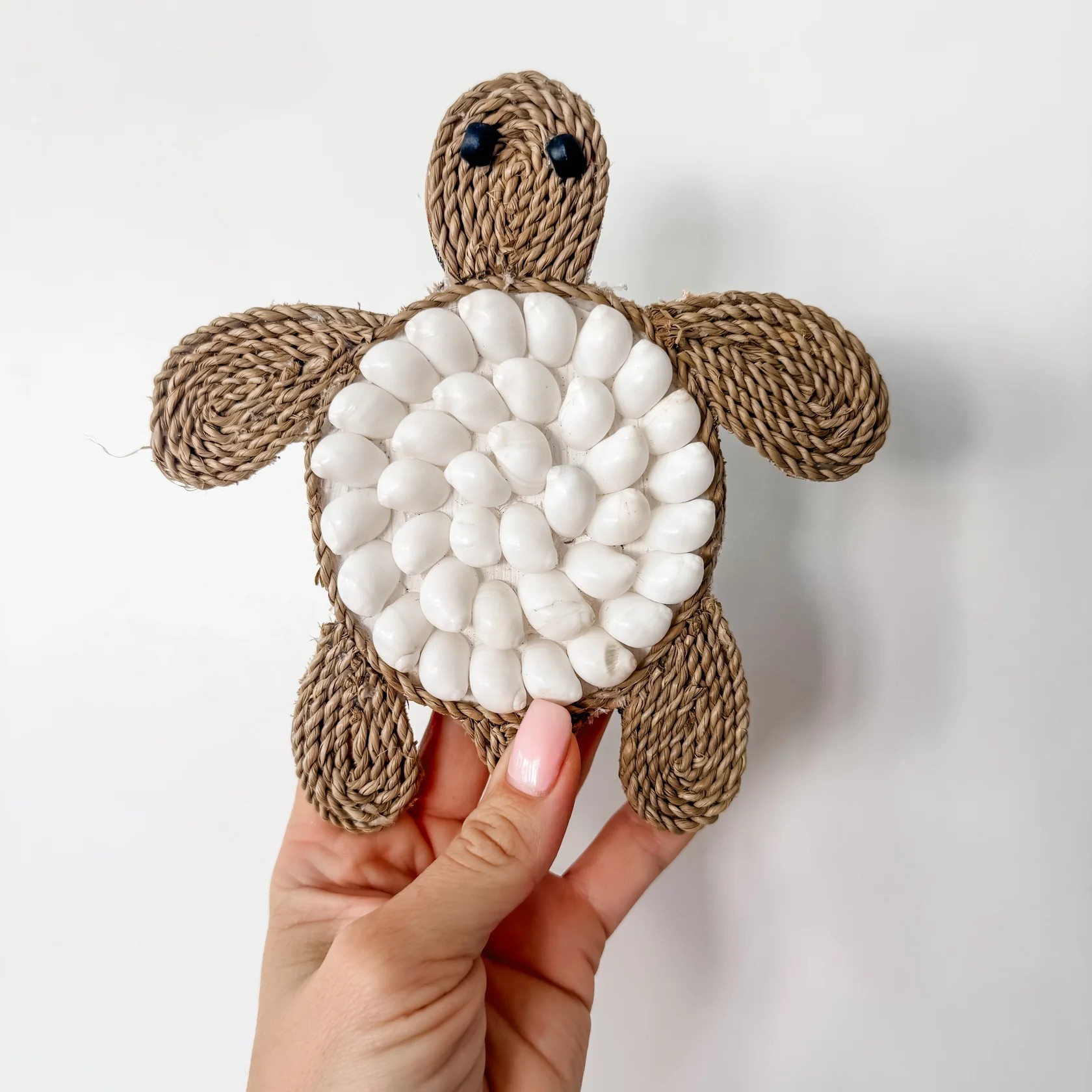 White Shell Turtle 16x16.5cm