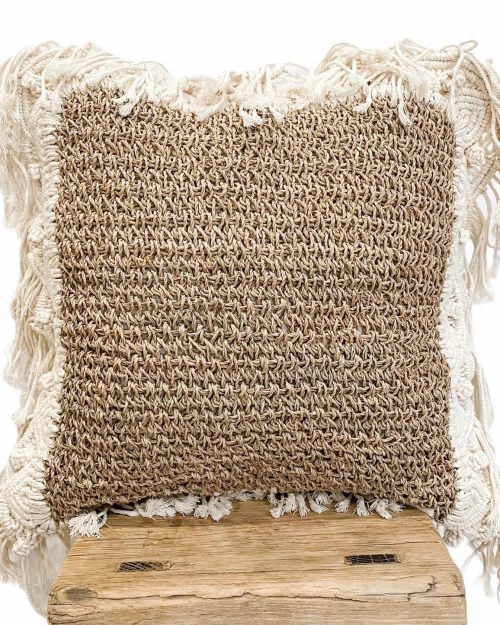 Summer Breeze Cushion Cover Seagrass 45x45cm