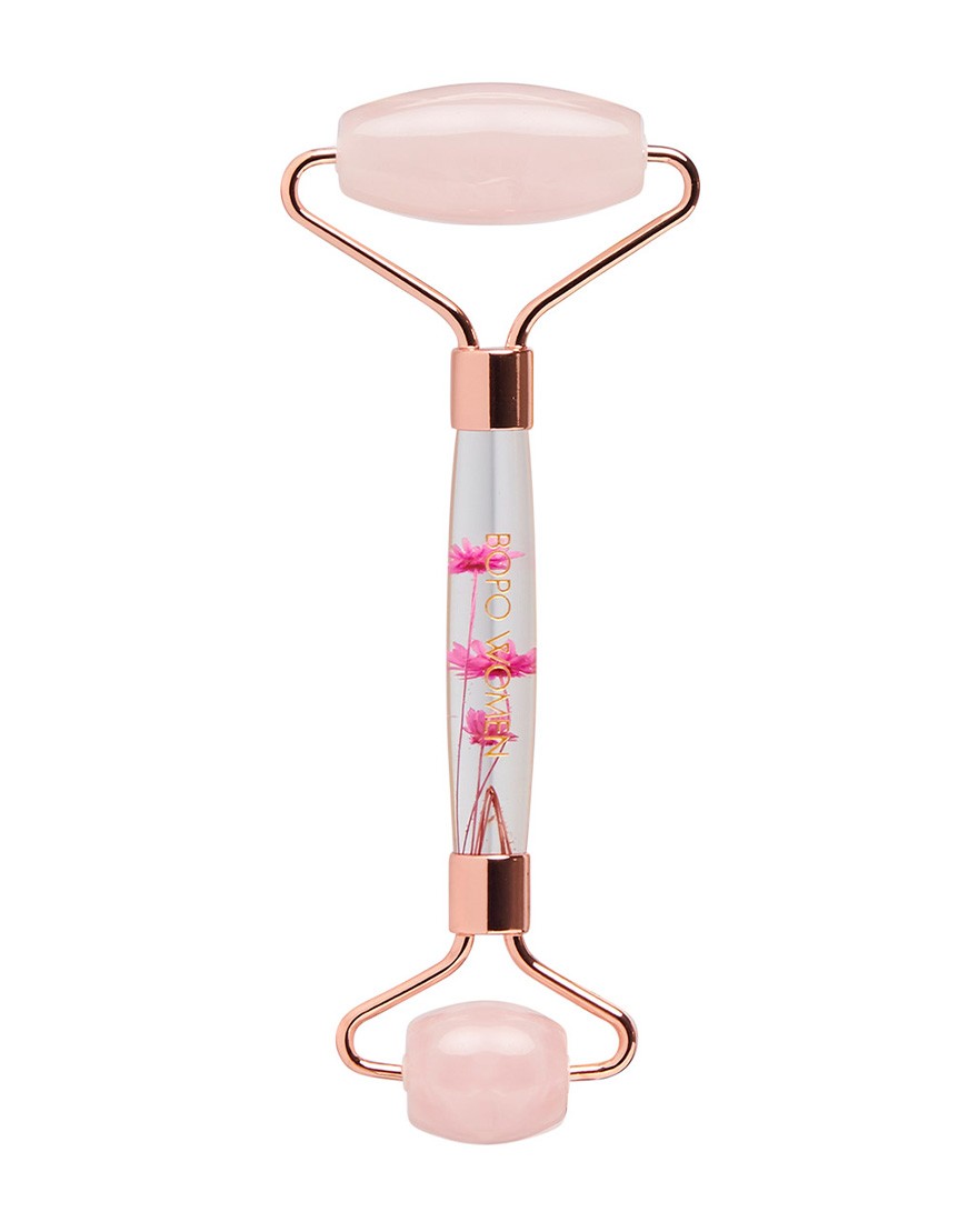 Bopo Women Facial Roller - Rose Quartz