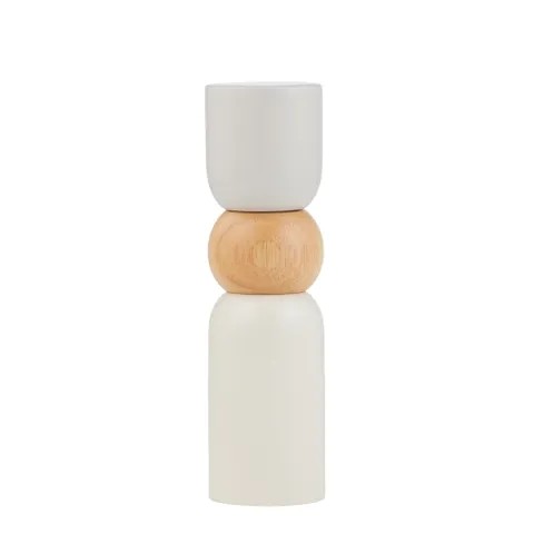 Pisces Wood S&P Grinder Taupe 5.5x20cm