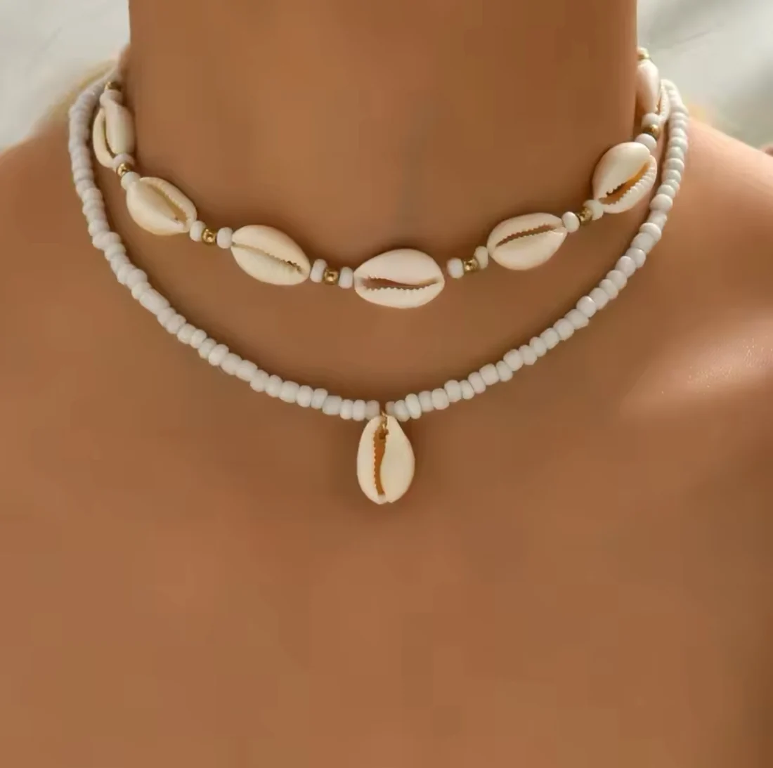 Cowrie Choker Combo - Image 2