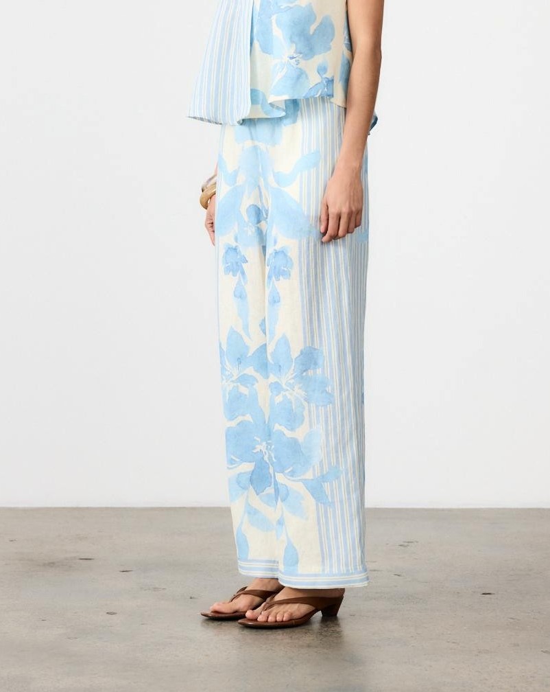 Little Lies Delphinè Linen Pants