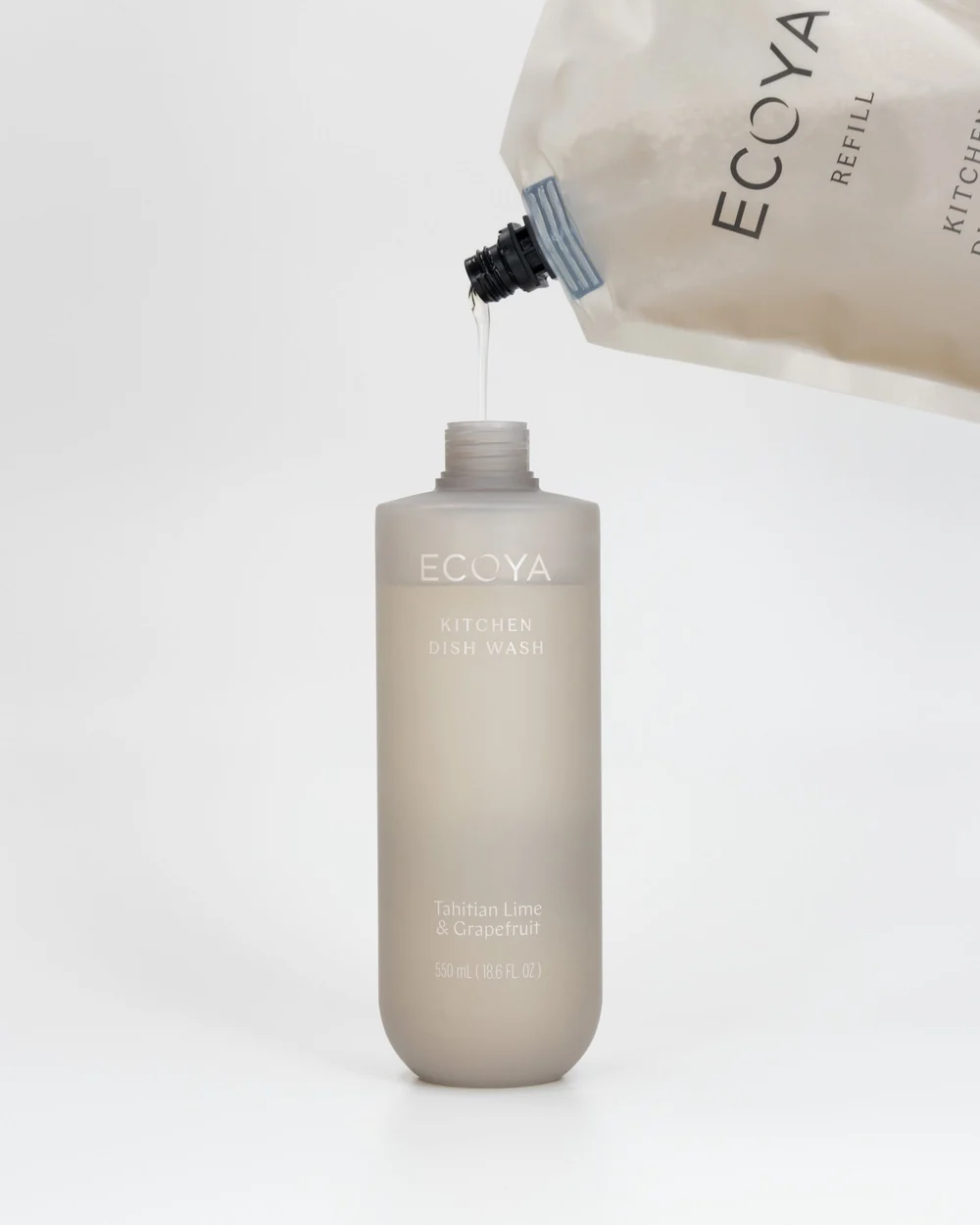 Ecoya Kitchen Dish Wash 550ml - Tahitian Lime & Grapefruit - Image 4