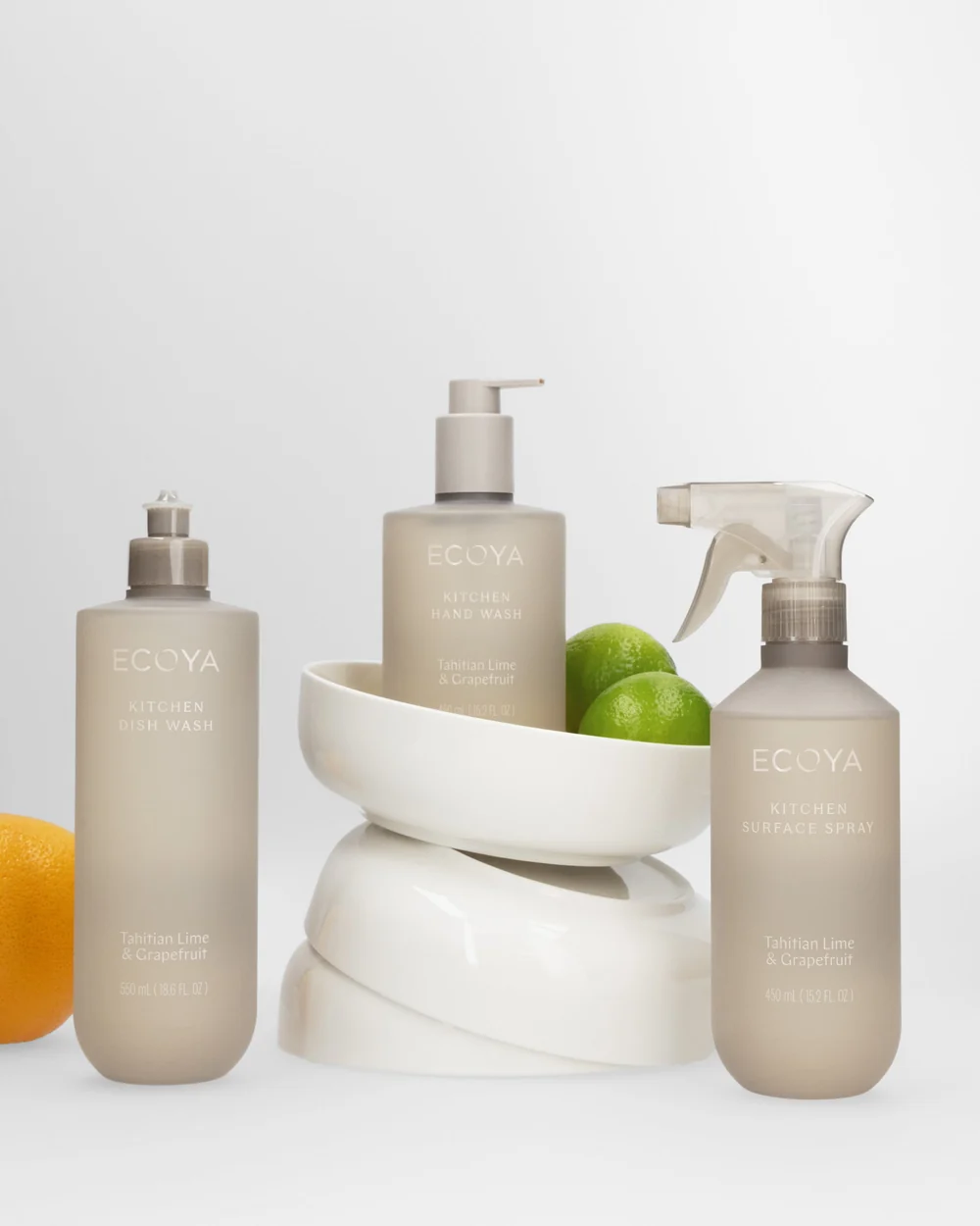 Ecoya Kitchen Hand Wash 450ml - Tahitian Lime & Grapefruit - Image 2
