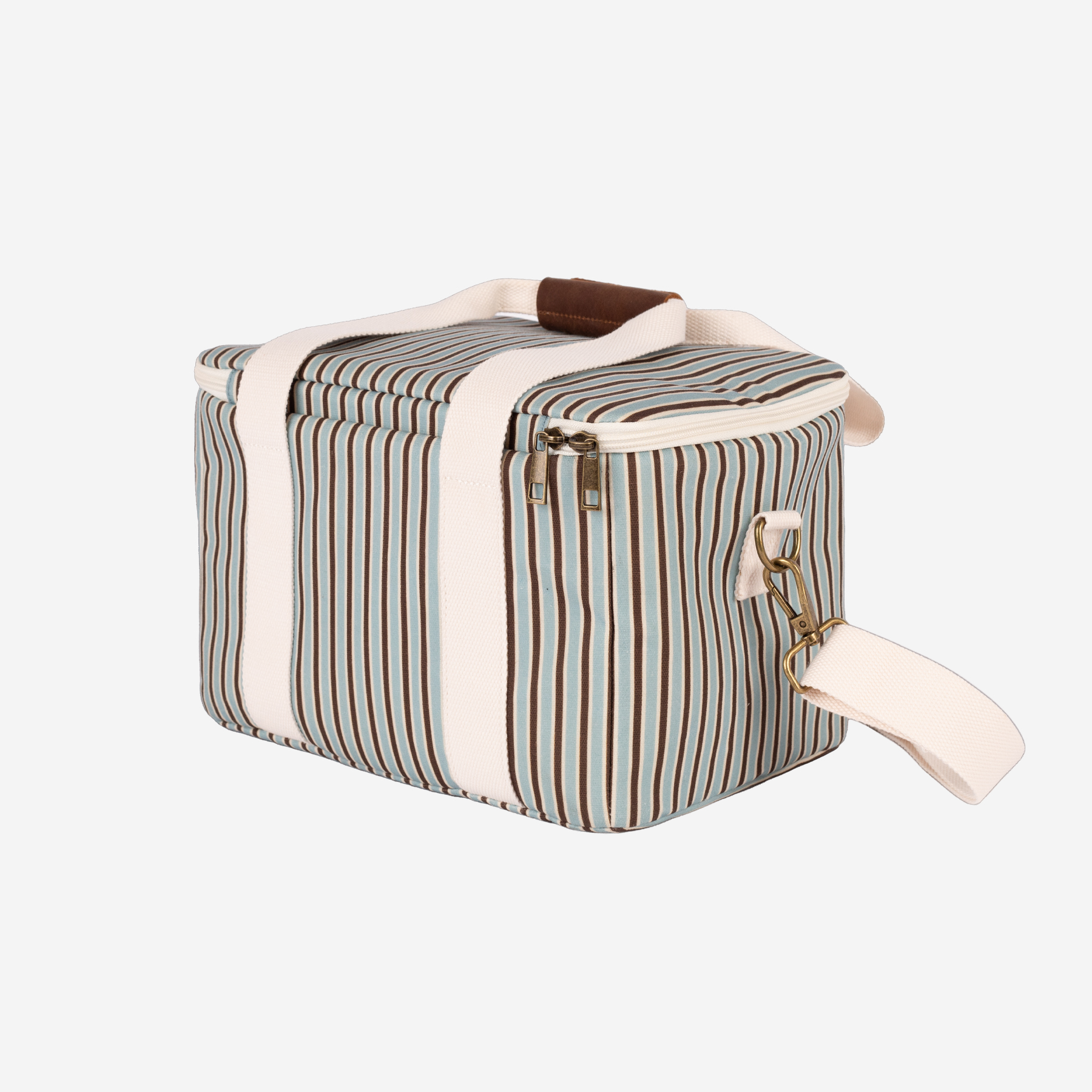 Layday Voyage Cooler Bag - Sky Blue/Mocha - Image 3