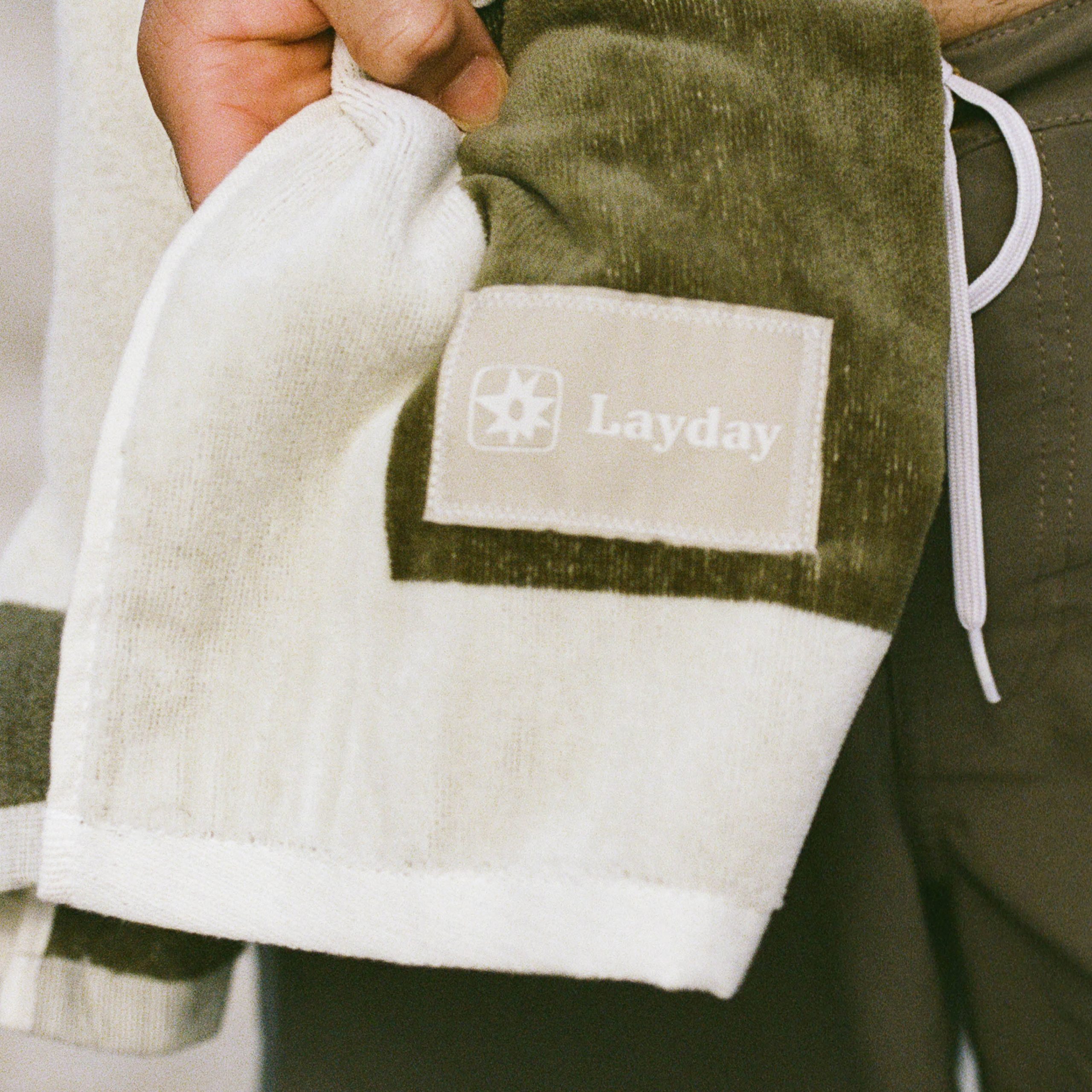 Layday Forge Beach Towel - Moss - Image 5
