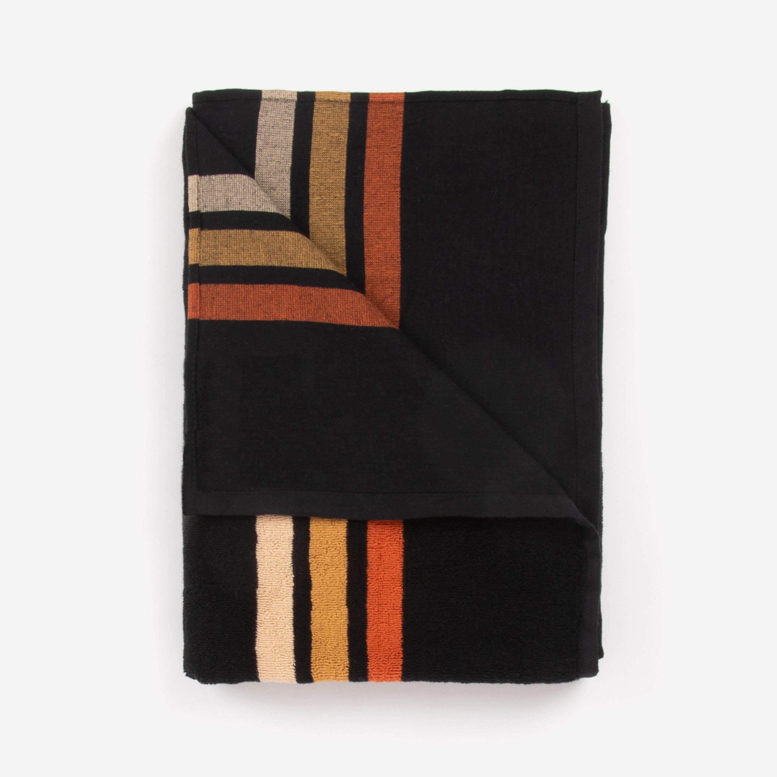 Layday Pontoon Beach Towel - Black - Image 2