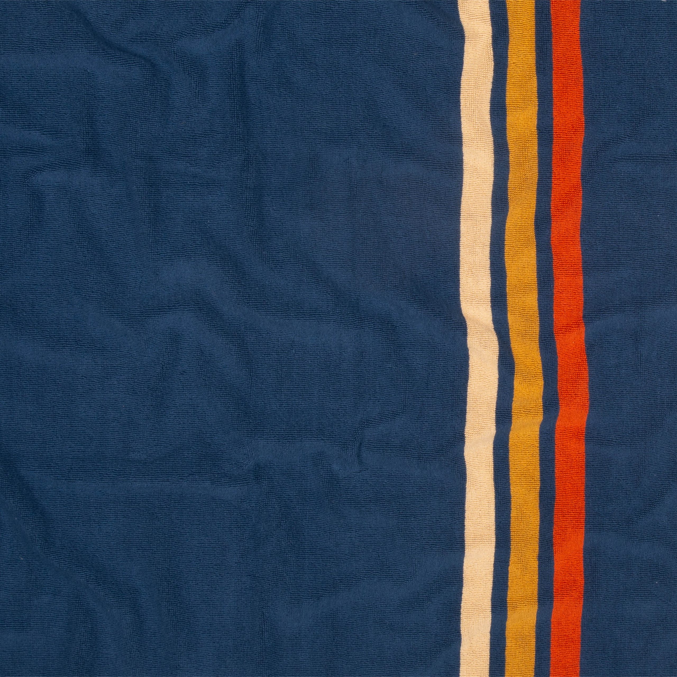 Layday Pontoon Beach Towel - Navy - Image 3
