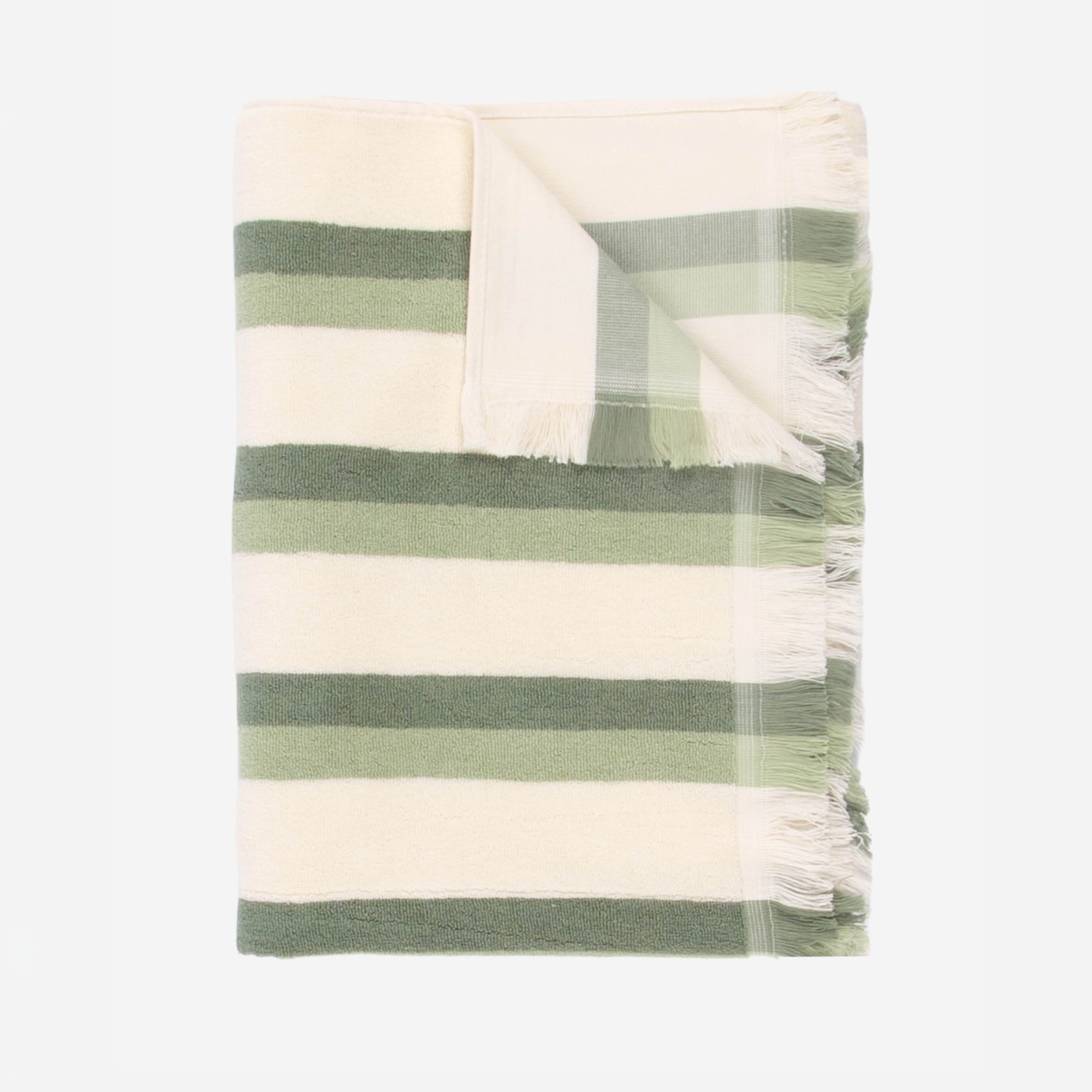 Layday Shallows Beach Towel - Sage - Image 2