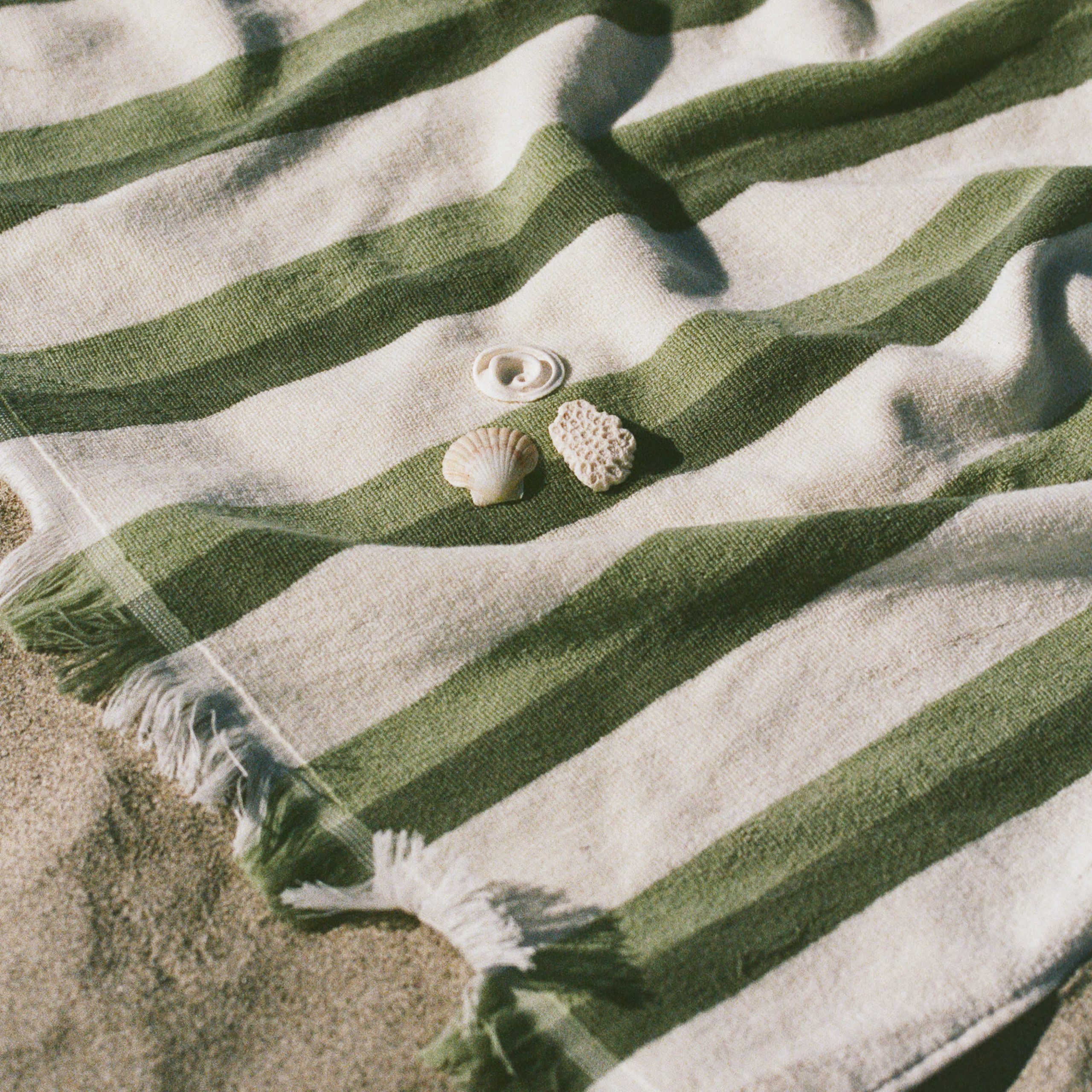 Layday Shallows Beach Towel - Sage - Image 5