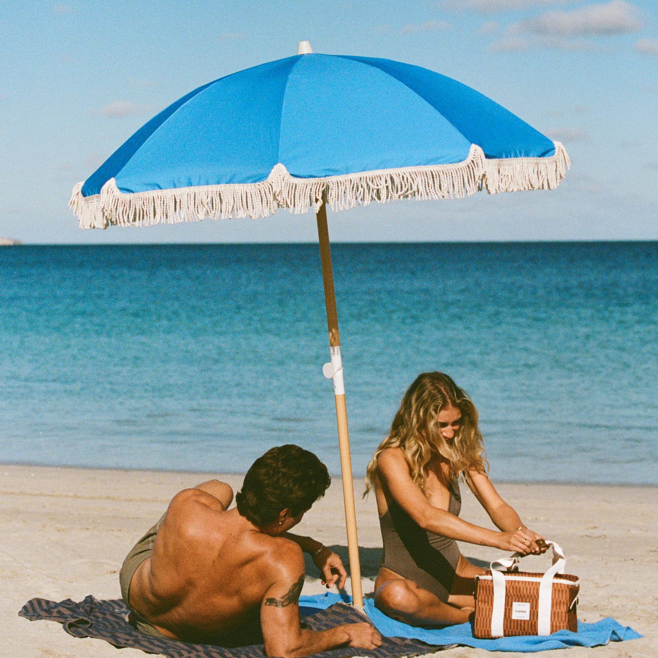 Layday Coast Umbrella - Cobalt Blue - Image 5