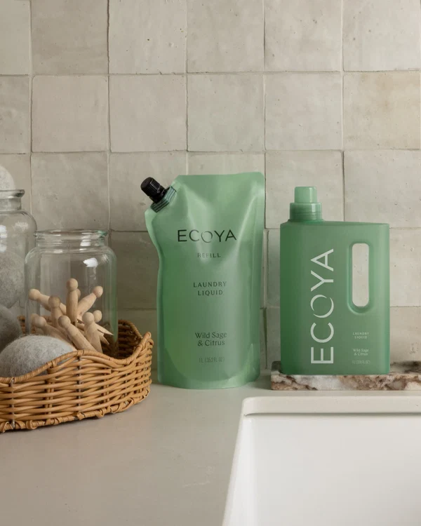 Ecoya Laundry Liquid 1L - Wild Sage & Citrus - Image 3
