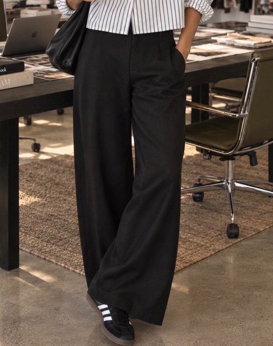 Little Lies Maddie Tencel Pants - Black