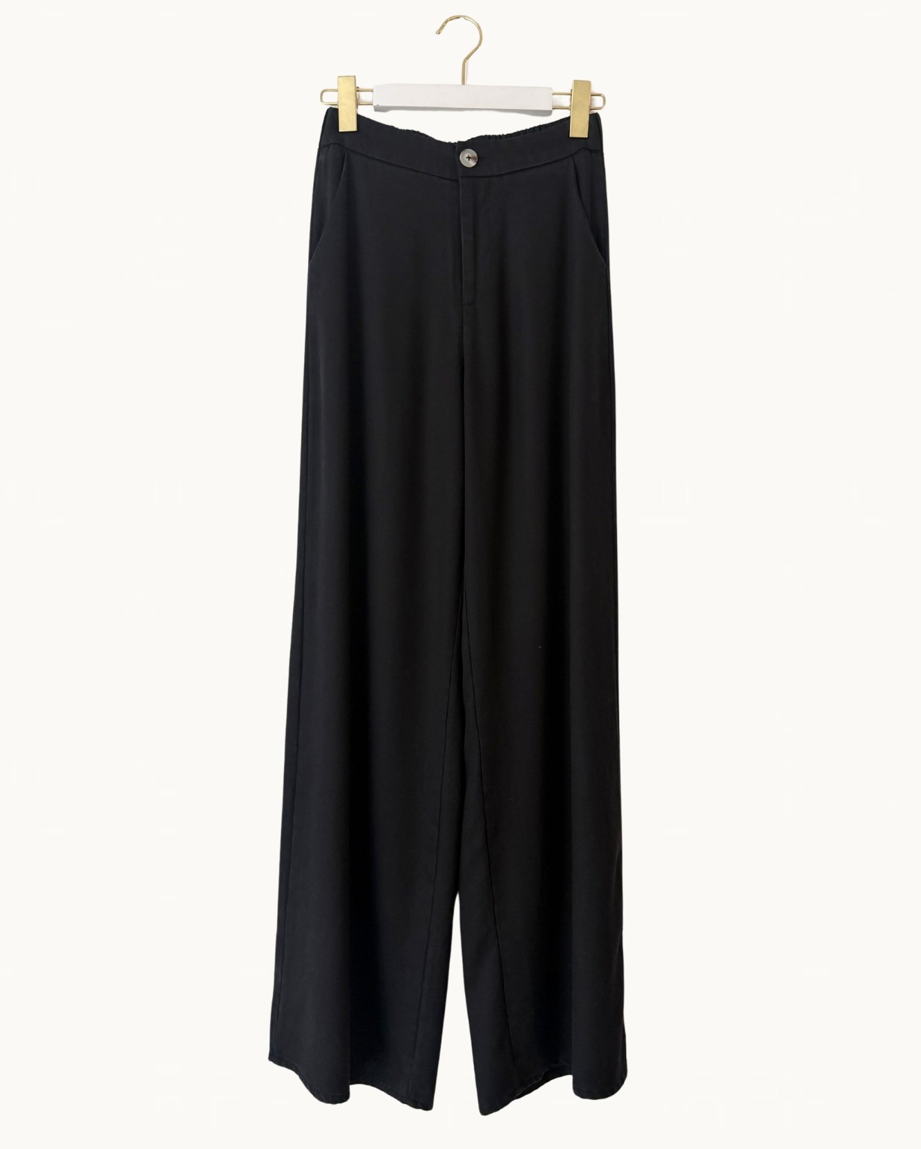 Little Lies Maddie Tencel Pants - Black - Image 3