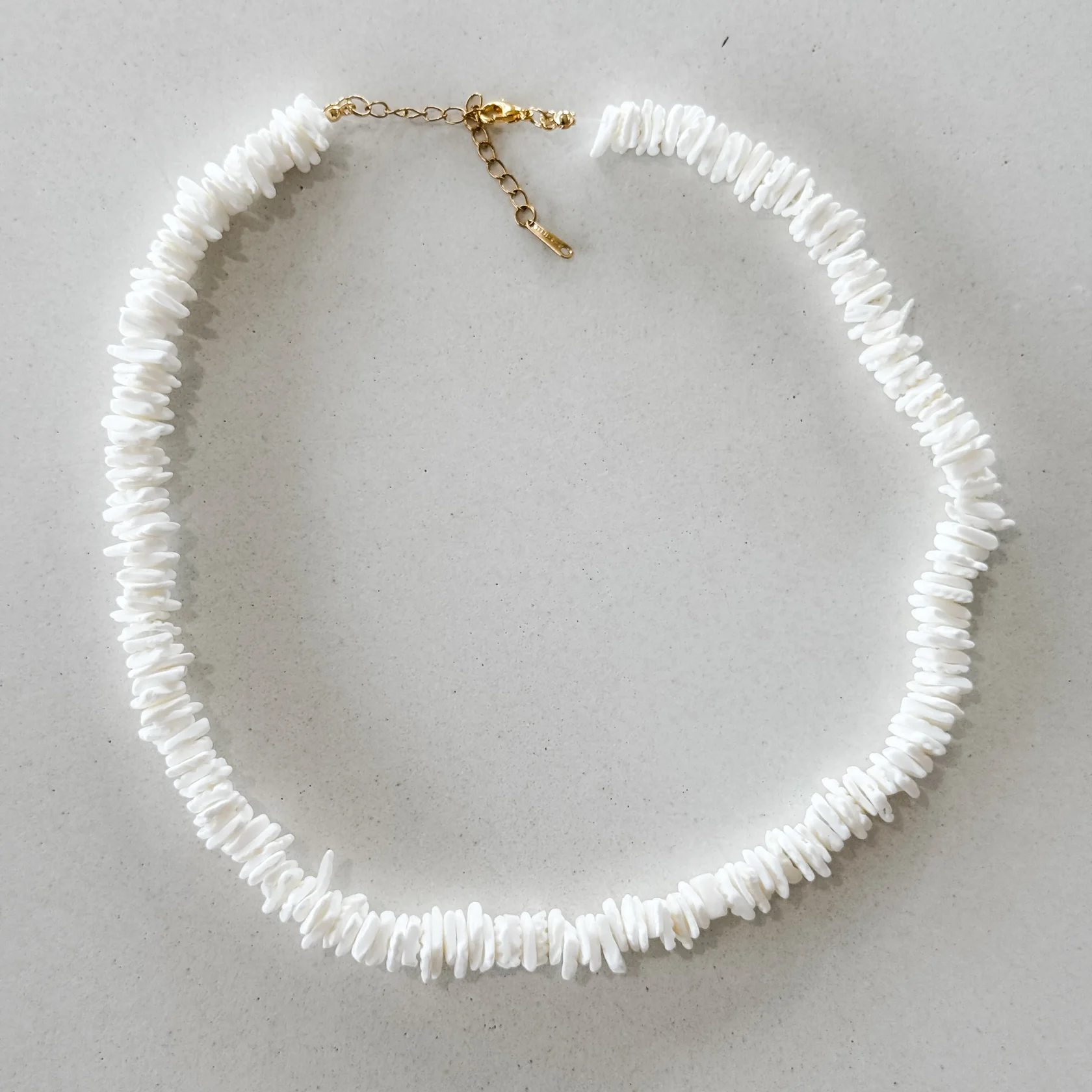 Puka Chip Shell Necklace - Image 2