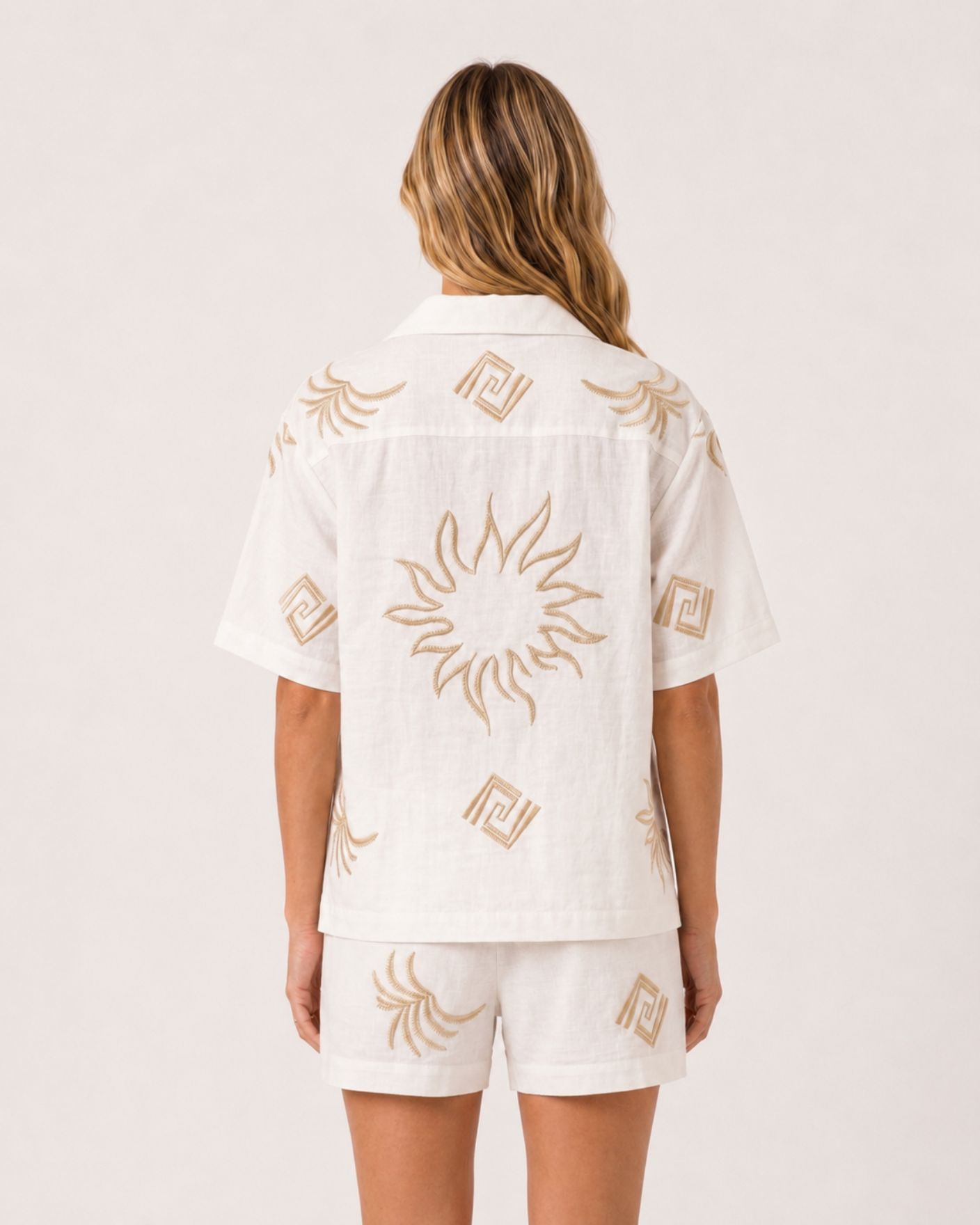 Sun Two-Piece Set - White - Image 4