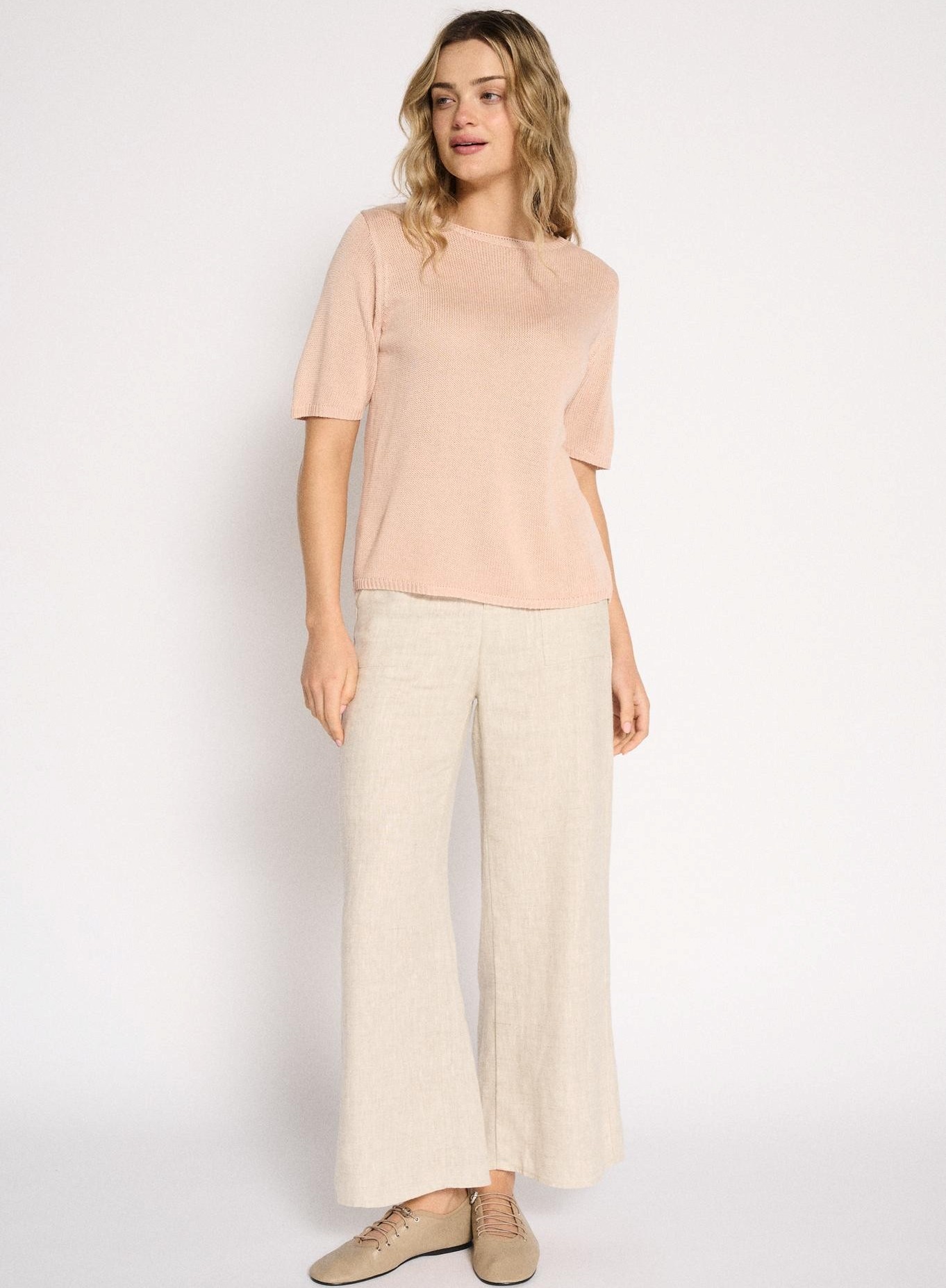 Little Lies Spring Tee - Dusty Pink - Image 2