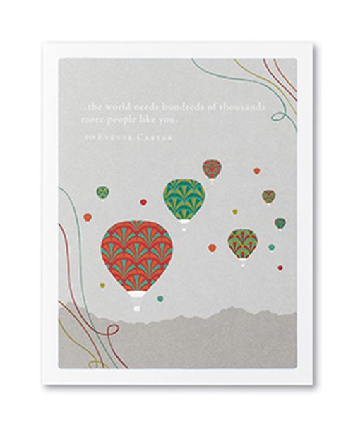 Appreciation Card - The World Needs