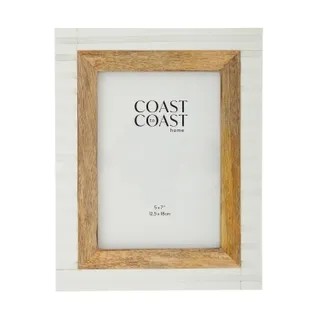 Slane Resin Frame White/Nat | 5"x7"