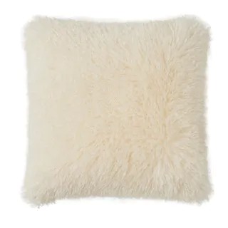 Pelaje Faux Fur Cushion Ivory 50x50cm