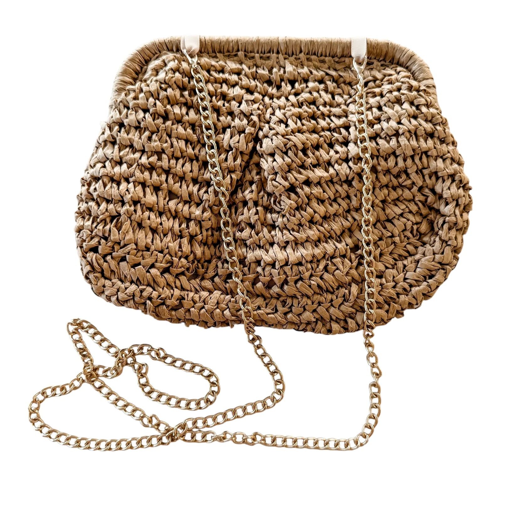 Costa Clutch Bag | Brown