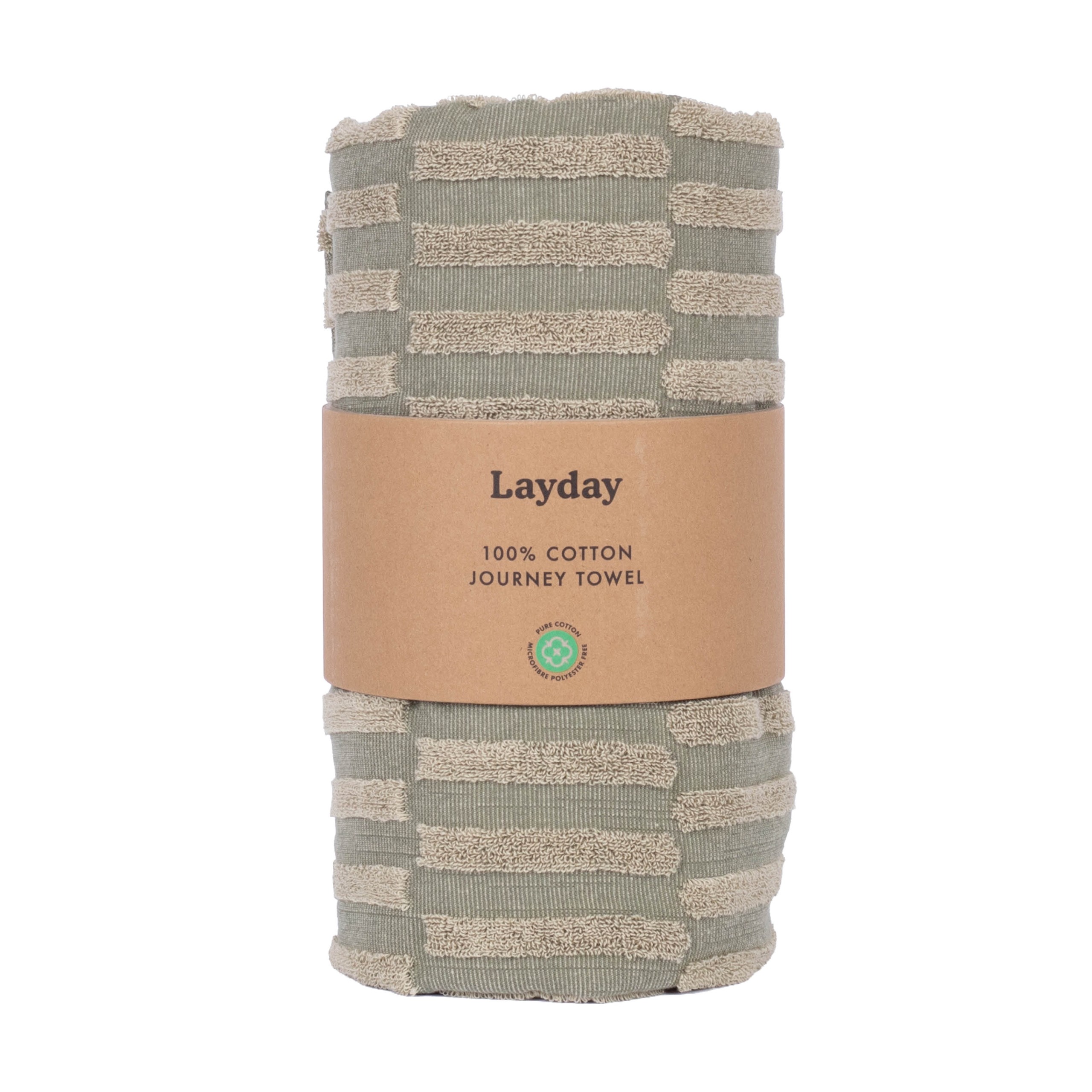 Layday Canyon Beach Towel - Olive