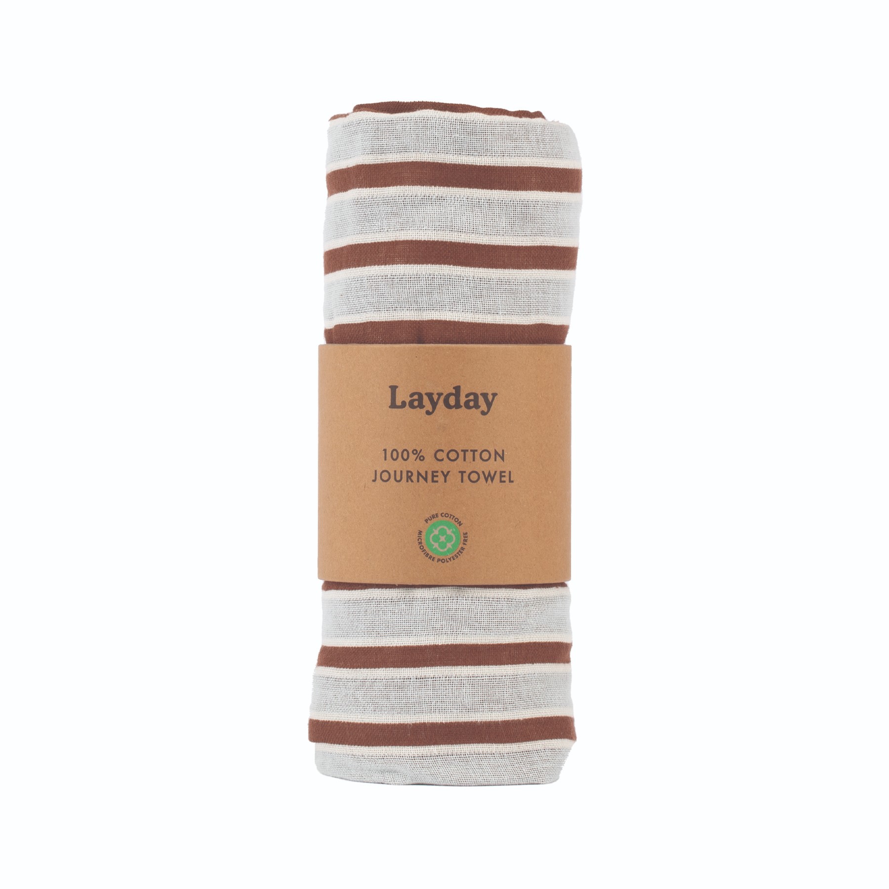Layday Laguna Beach Towel - Sky Bue/Mocha