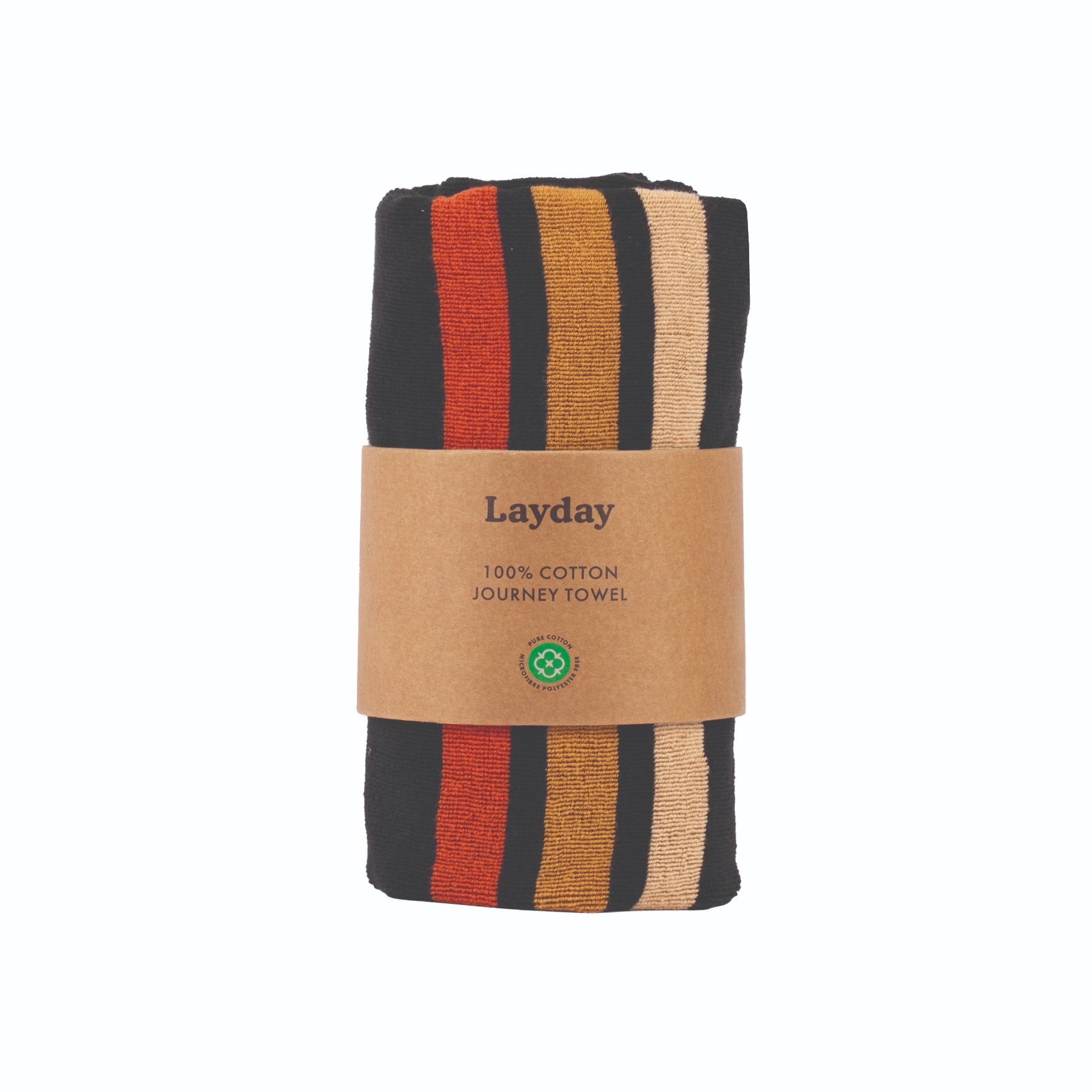 Layday Pontoon Beach Towel - Black