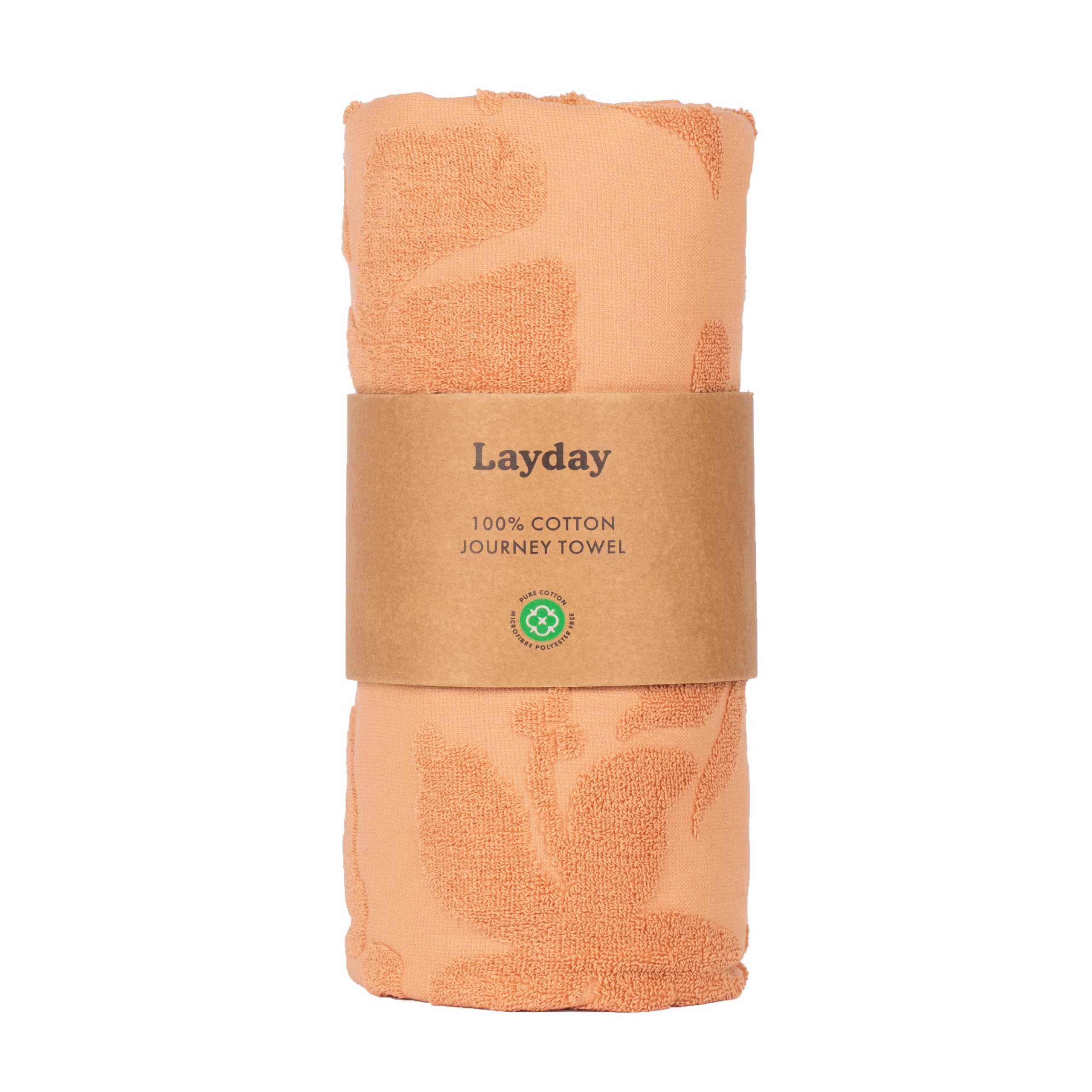Layday Tropica Beach Towel - Burnt Clay